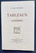 Tableaux de Londres - par BOULESTIN (Xavier-Marcel) -  - Image 1