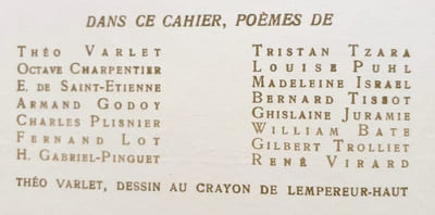 Poésie - Cahiers mensuels illustrés - Mai 1933 -