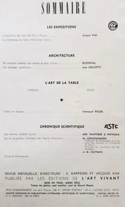 Les Arts du Feu : céramique, verrerie, vitraux, émaux. N°6, décembre 1938.