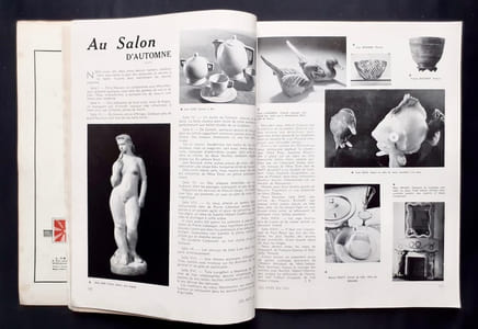 Les Arts du Feu : céramique, verrerie, vitraux, émaux. N°6, décembre 1938.