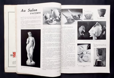 Les Arts du Feu : céramique, verrerie, vitraux, émaux. N°6, décembre 1938.