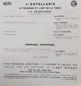 Les Arts du Feu : céramique, verrerie, vitraux, émaux. N°7, janvier 1939.