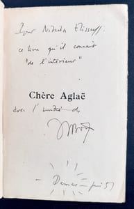 Chère Aglaë. Roman.