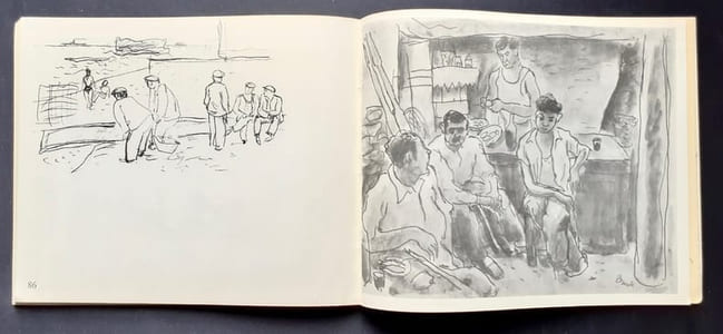 Tu te rapelles la Bassetta ? Le Bab-el-Oued et la marine des années 40 à 60. Suite de croquis de Charles Brouty.