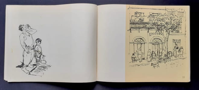 Tu te rapelles la Bassetta ? Le Bab-el-Oued et la marine des années 40 à 60. Suite de croquis de Charles Brouty.