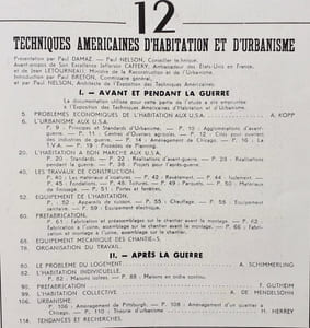 L'Architecture d'aujourd'hui, n°12, juillet 1947 : USA, Techniques américaines, urbanisme et habitation. 