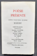 Poésie présente. Cahiers trimestriels de poésie. N°XXXXV, décembre 1982.  par SAINT-POL-ROUX - CLANCIER (Jacqueline) - FARINA (Raymond) - HEITZ (Cuy) -REUTENAUER (Roland) - - Image 1