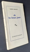 Oh les beaux jours -   par BECKETT (Samuel) - 