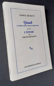 Quad et Trio du Fantôme, ... que nuages..., Nacht und Träume, traduit de l'anglais par Edith Fournier. Suivi de, L'Epuisé, par Gilles Deleuze -