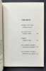 Krapp's last tape and other dramatic pieces -. BECKETT (Samuel) - 
