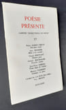 Po&eacute;sie pr&eacute;sente. Cahiers trimestr.... BOUHIER (Jean) - ALBERT-BIROT (Pierre)...