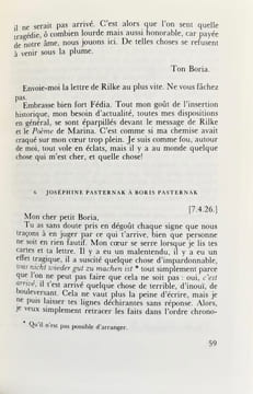 Correspondance à trois. Eté 1926. . RILKE (Rainer Maria) - PASTERNAK (Boris) - TSVETAIEVA (Marina) -