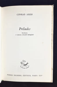 Préludes.