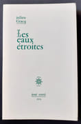Les eaux étroites. par GRACQ (Julien) -
