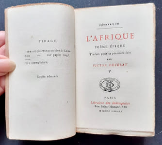 L'Afrique - Poème épique - 