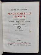Mademoiselle Irnois - par GOBINEAU (Comte de) - DE VISAN (Tancrède) -  - Image 1