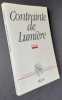 Contraintes de lumière. Lichtzwang.. CELAN (Paul) -