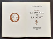 Entre le sommeil et la mort.  par HELLENS (Franz) - AELBERTS (Pierre) -  - Image 2