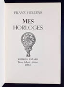 Mes Horloges -  par HELLENS (Franz) - AELBERTS (Pierre) -  - Image 3