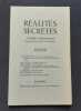 Réalités secrètes, "Cahiers de littérature" trimestriels. N°39, mai 1970. SAINT-POL-ROUX. BEALU (Marcel). MAZO (Bernard). HAVEN (Marc). SOCARD ...