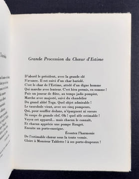 Saint-Brieuc-des-Choux. Poésies et comédies tirées d'Ontogénie.. JARRY (Alfred) -
