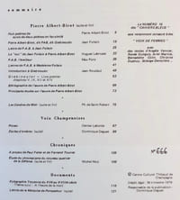 Pierre-Albert Birot I et II. Cahiers bleus: n°14 et 15, hiver-printemps-été 1979.