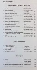 Charles-Albert Cingria. Cahiers bleus: n°24, hiver, été 1982.