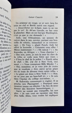 Lunar Caustic. Augmenté de "Le Caustique lunaire". . LOWRY (Malcom) -