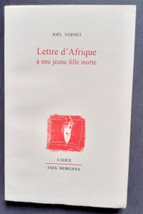 Lettre d'Afrique à une jeune fille morte -