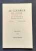 Regards sur Mallarmé. Courrier du centre international d’études poétiques, n°225, janvier-mars 2000.. DURAND (Pascal). (Stéphane Mallarmé). MARCHAL ...