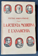 La Scienza moderna e l'anarchia -  par KROPOTKINE (Pietro) -  - Image 1