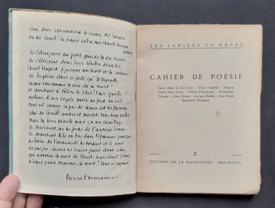 Cahier de poésie - N°2 avril 1942 -