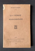 La vierge assassinée -  par BARRES (Maurice) -  - Image 1