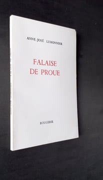 Falaise de proue -. LEMONNIER (Anne-José) -