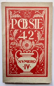 Poésie 42, n°4 juillet-septembre 1942.. FRENAUD (André). ARAGON (Louis). LURCAT (Jean). JOUVE (Pierre-Jean). VILDRAC (Charles). LESCURE (Jean). ROY ...