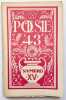 Poésie 43, n°15, juillet-septembre 1943.. MILOSZ. ELUARD (Paul). BACHELARD (Gaston). HUGO (Valentine). FARDOULIS-LAGRANGE (Michel). ROUSSELOT (Jean).