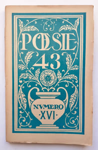 Poésie 43, n°16, octobre-novembre 1943.