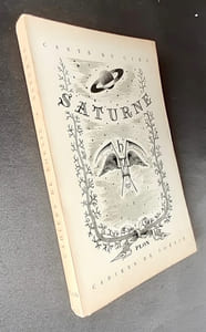 Saturne. Carte du ciel. Deuxième cahiers de poésie. 