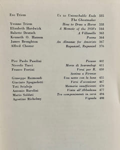 Botteghe oscure, n°12. Novembre 1953.