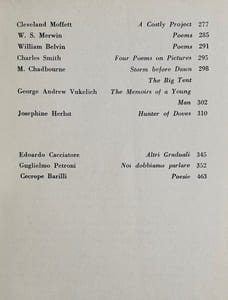 Botteghe oscure, n°13. Avril 1954.