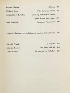 Botteghe oscure, n°15. Mars 1955.