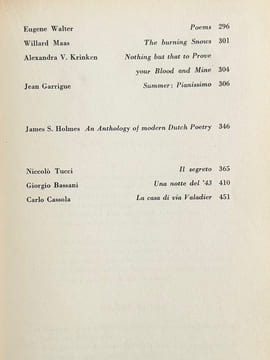 Botteghe oscure, n°15. Mars 1955.. DU BOUCHET (André). DHOTEL (André). FRENAUD (André). M’UZAN (Michel de). KASSNER (Rudolf). MUIR (Edwin). CULFF ...
