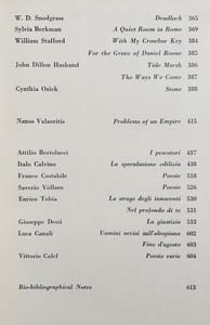 Botteghe oscure n°20, septembre 1957.