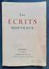 Les Ecrits nouveaux. N°3, janvier 1918.. SUARES (André). BARBEY D’AUREVILLY. PELLERIN (Jean). BIRUKOFF (Paul). SWINBURNE (Algernon-Charles). GERMAIN ...