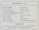 Les Ecrits nouveaux. N°11, octobre-novembre 1918.. SUARES (André). CAMO (Pierre). DUHAMEL (Georges). CLIFFORD-BARNEY (Natalie). GIRAUDOUX (Jean). ...