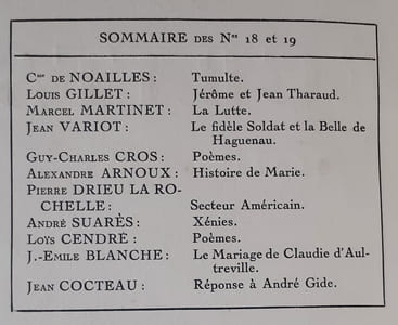 Les Ecrits nouveaux. N°18 et 19, juin-juillet 1919.