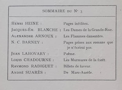 Les Ecrits nouveaux. N°3, mars 1920.