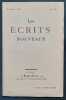 Les Ecrits nouveaux. N°5, mai 1920.. TOULET (Paul-Jean). DEREME (Tristan). SUARES (André). VILDRAC (Charles). BARBEY D'AUREVILLY (Jules). CHADOURNE ...