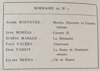 Les Ecrits nouveaux. N°7, juillet 1920.