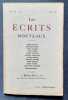 Les Ecrits nouveaux. Tome VII. N°5, mai 1921.. MAURIAC (François). GHEON (Henri). GABORY (Georges). GUIRALDES (Ricardo). HERARD (Viviane). VAUDOYER ...